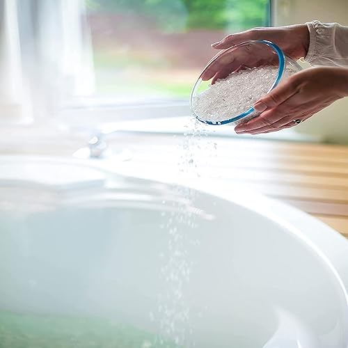 Miniatura 5 de Sales de baño de escamas de magnesio del Mar Muerto, alternativa superior a la sal de Epsom, suplementos minerales de primera calidad para alivio