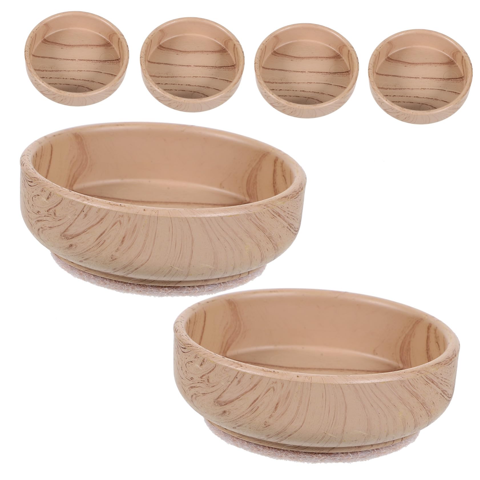 40 Piezas Protectores para Patas de Muebles con Fieltro y Antirrayaduras para Tapones Compactos para Sofá y Mesa Silenciosos y Fáciles de Instalar Adecuados para Interior y Hogar