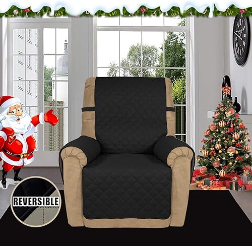 Miniatura 37 de Easy-Going - Funda reversible para sofá, resistente al agua, con varillas de espuma y correas elásticas, protector de muebles para mascotas y perros