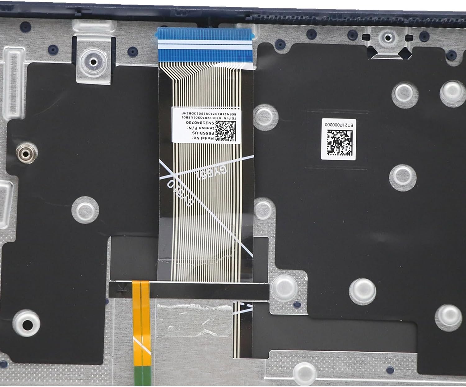 Replacement for Lenovo ideapad 3-15ITL6 3-15ALC6 Laptop Upper Top Cover Case Palmrest Backlit Keyboard Touchpad Assembly Part 5CB1B62097 Blue