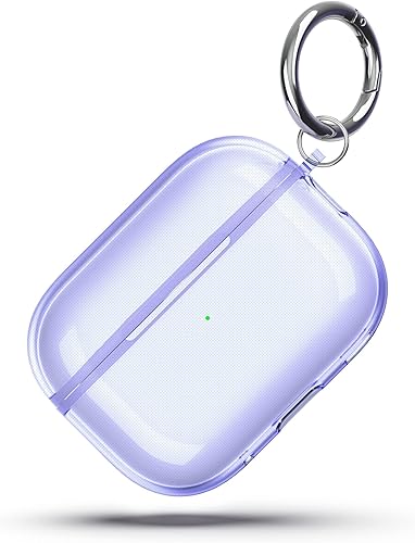 Miniatura 6 de ULAK Estuche Compatible con AirPods Pro de 2. Generación, Estuche de TPU Blando de Diseño para AirPods Pro de 1.2. Generación 20222019 con Llavero