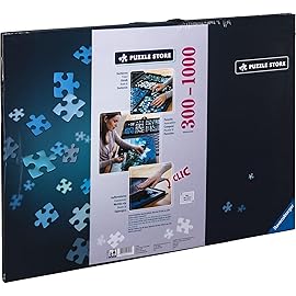 Ravensburger Puzzle-Store Storage System 17962 - Ideal for Puzzles up to 1000 Pieces | 28 x 20 inches | Secure Snap-Tight Closure | Convenient Transport Handles
