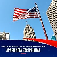 Vista 5 de Bandera estadounidense Banderas estadounidenses para exteriores 3 x 5 Bandera 100% fabricada en Estados Unidos – Bandera de Estados Unidos
