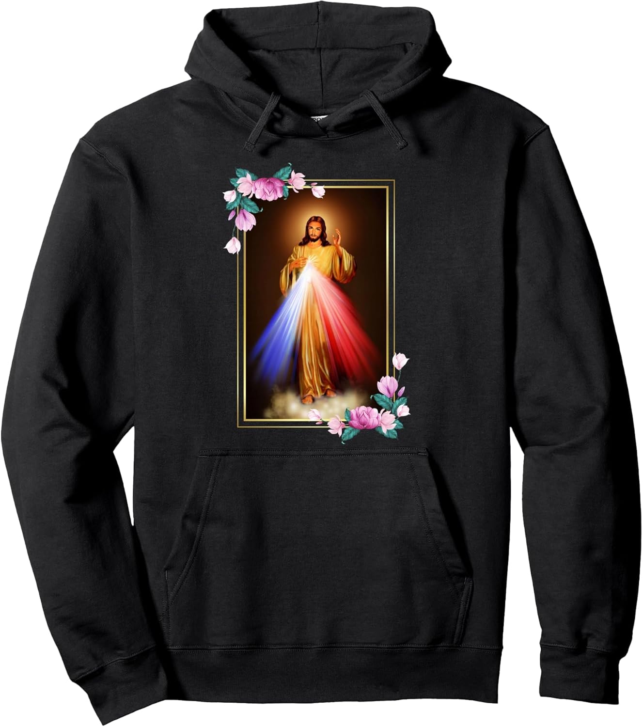 Divine Mercy Jesus Christ, Sacred Heart of Jesus Gift Pullover Hoodie