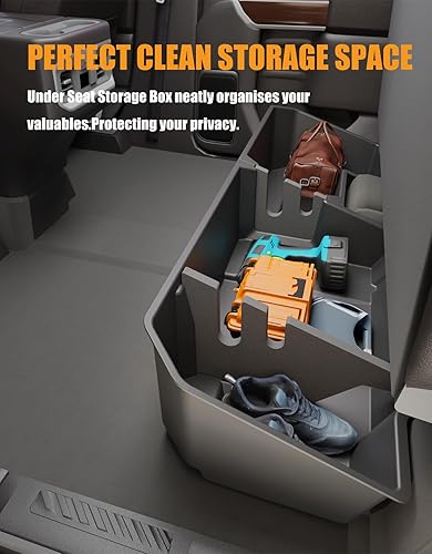 Vista 6 de KINGGERI Under Seat Storage Boxes