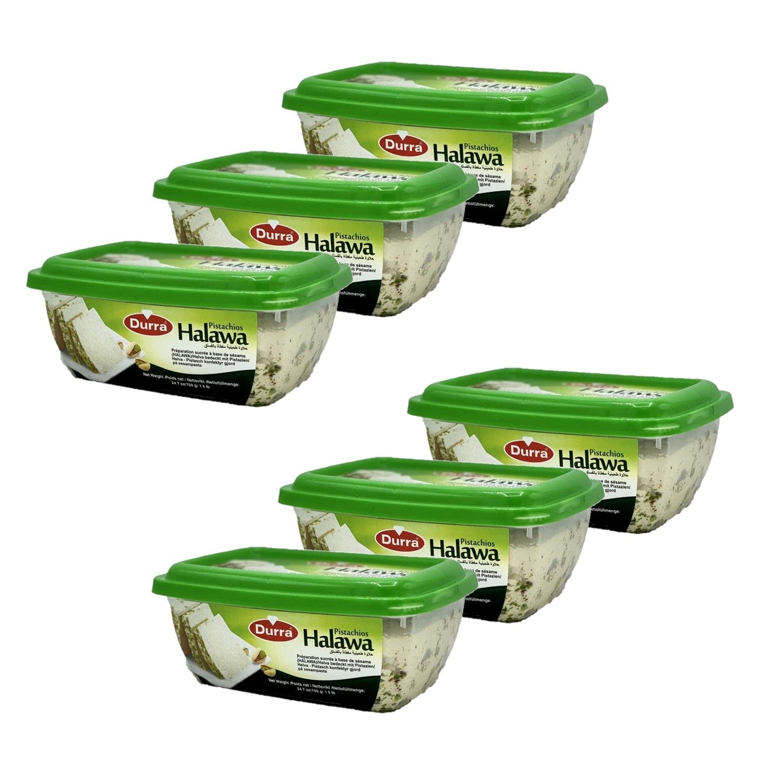 Lot 6x Halva aux pistaches - Durra - 700g