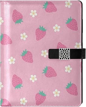 Amazon.co.jp: SoreSore システム手帳 A5サイズ いちご 苺 花柄 ピンク
