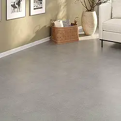 Piso Vinílico Em Manta PVC 0,7mm Antiderrapante 10m² Liso Fosco (Cinza)