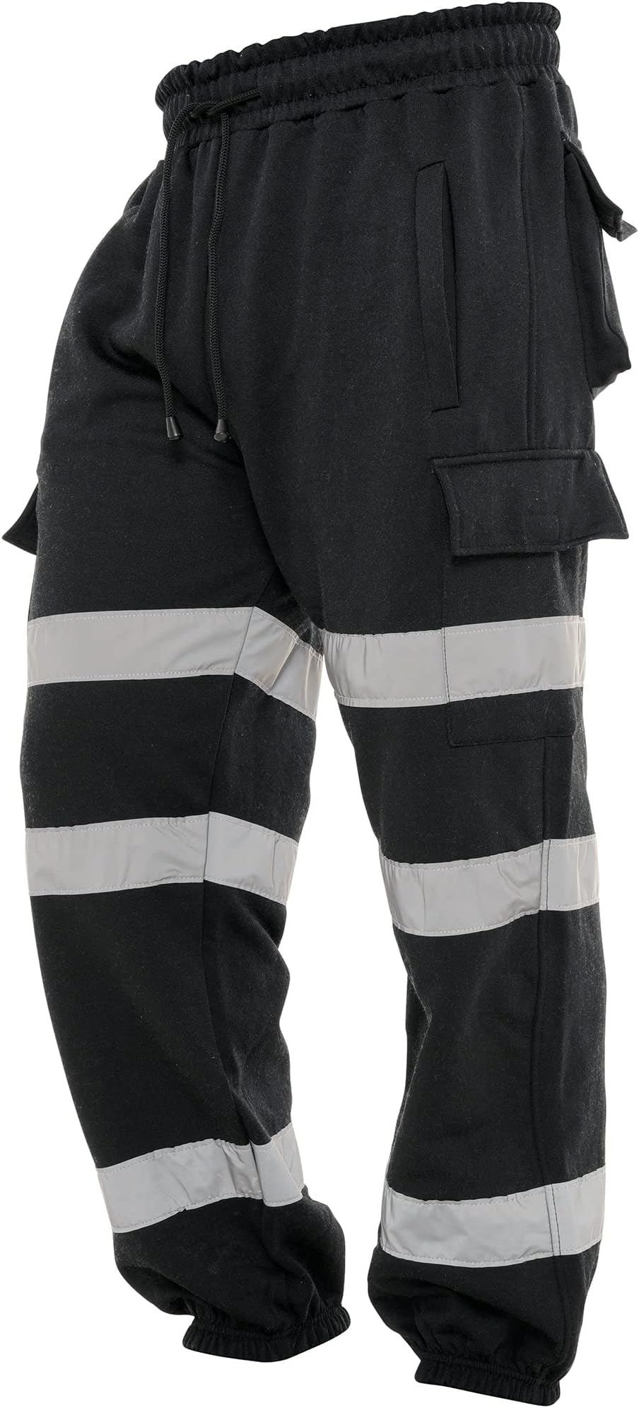 Juicy TrendzHi Viz Mens Work Trousers Reflective Safety Hi Vis Joggers for Men High Visibility Fluorescent Workwear Pants