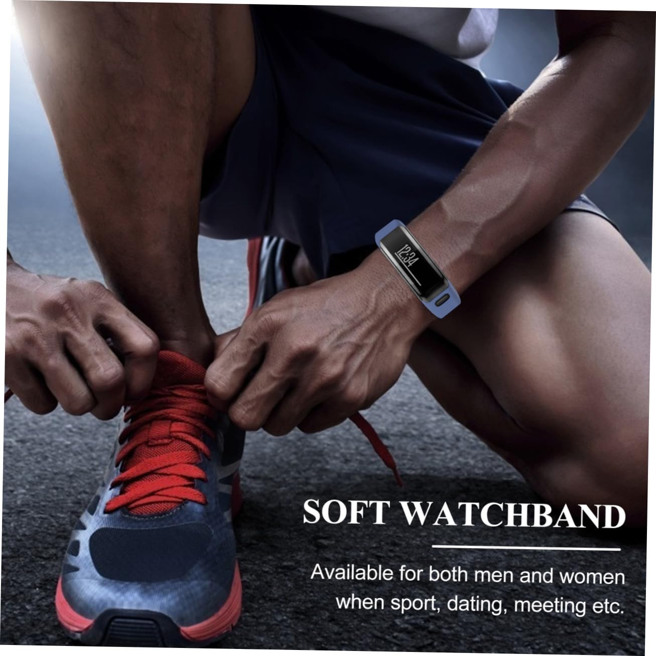 Alipis Silikon Armband für Fitness Tracker Hr mit Schnellverschluss