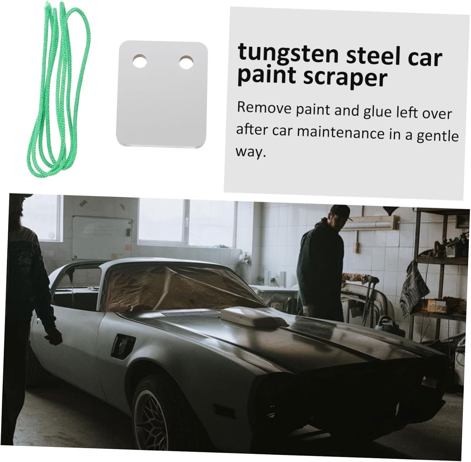 Auto Removal Scraper Scratch for Detailing Tool Tungsten Steel Polishing Random Style