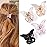 Canitor Hair Clip, Butterfly Cute Hair Claw Clips 1.9 for Thin Hair, 4 Count