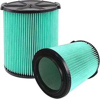 Sponsored Ad - 2 Pack Replacement HEPA Filter Compatible with Craftsman CMXZVBE38753 Wet/Dry Vac Fine Dust Filter Fit for ...