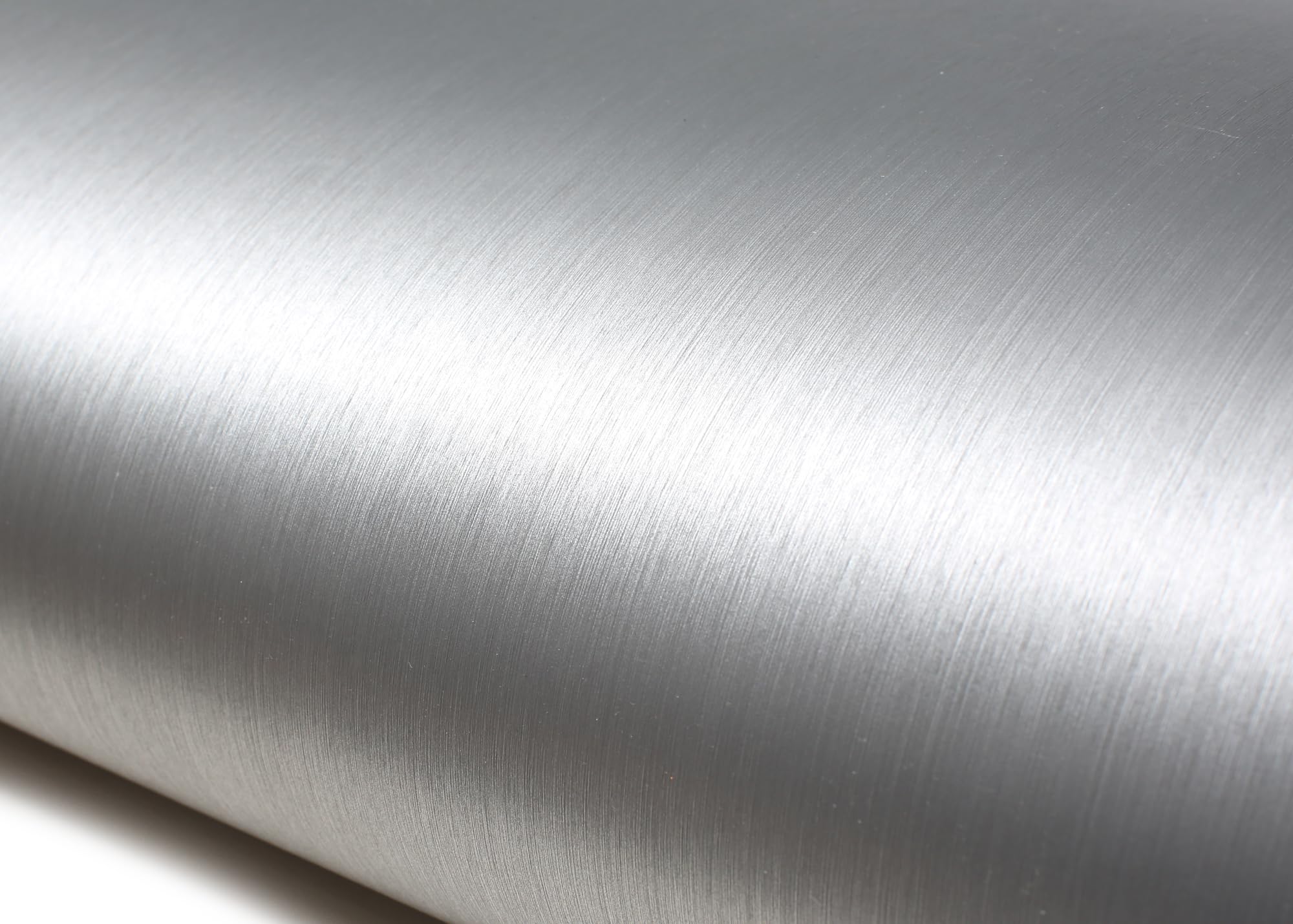 Papel pintado de metal cepillado ROSEROSA RM09 para renovar encimeras y molduras de cocinas modernas