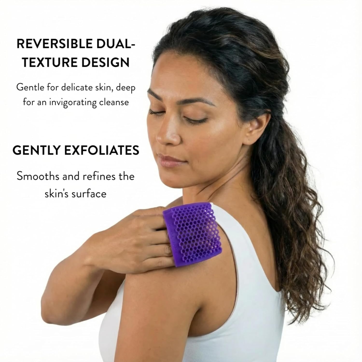 Nurse Jamie Exfoliband Silicone Loofah – Dual-Texture Exfoliating & Cleansing Tool for Smooth, Refreshed Skin - Image 4