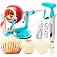 Apple Peeler Corer, 5 In 1 Apple Peeler Slicer Corer with Stainless Steel Blades and Powerful Suction Base for Apples and Pot