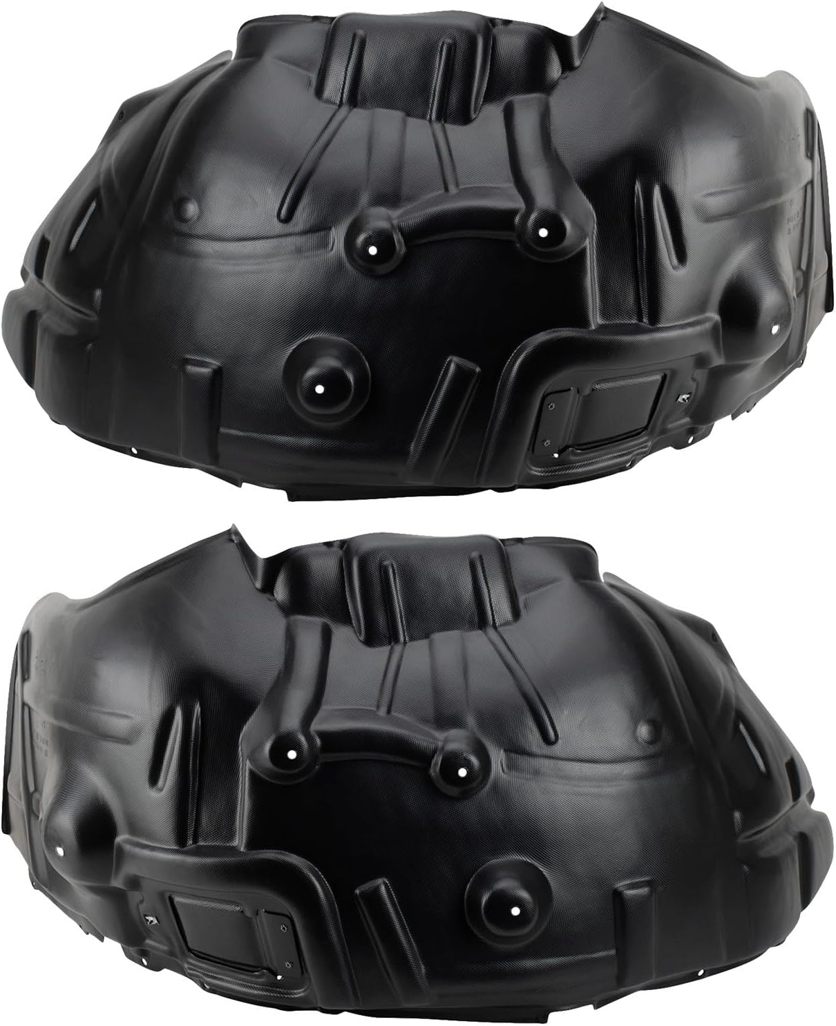 TRQ Front Inner Fender Liner Set for Ram 1500 (2-piece)