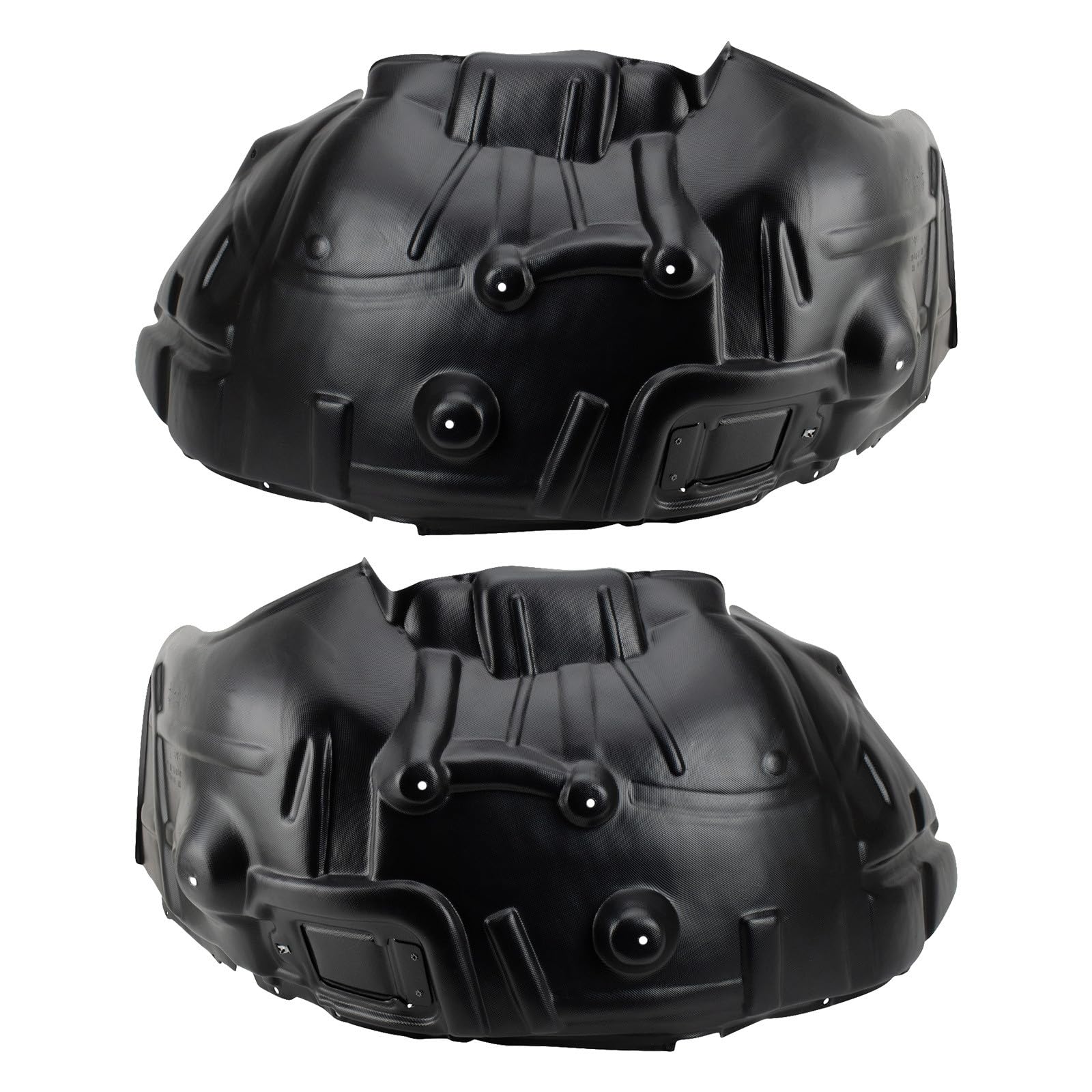 TRQ Front Inner Fender Liner Set Compatible with 2013-2018 Ram 1500 2019 1500 Classic CH1248188 CH1249152