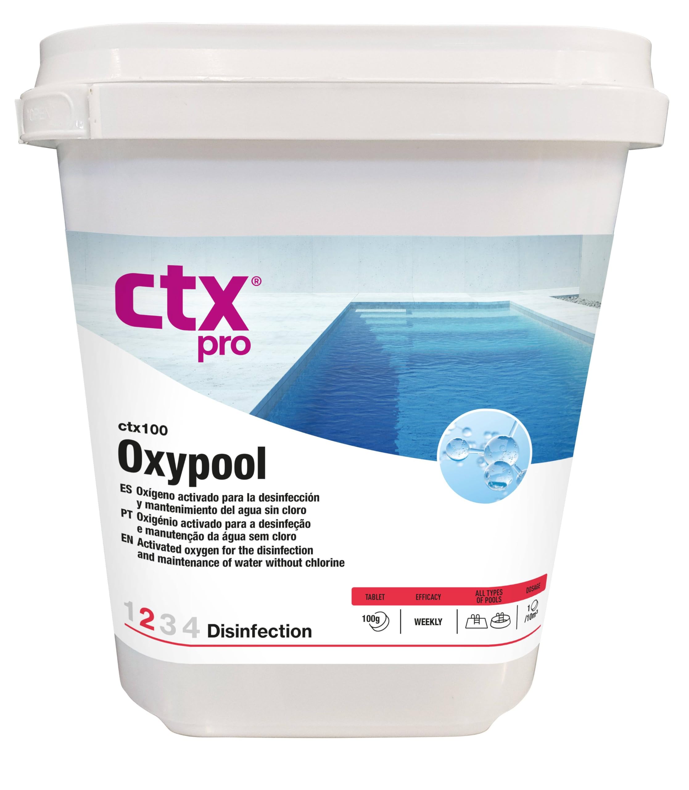 CTX-100 Compresse di Ossigeno 100Gr - 6Kg