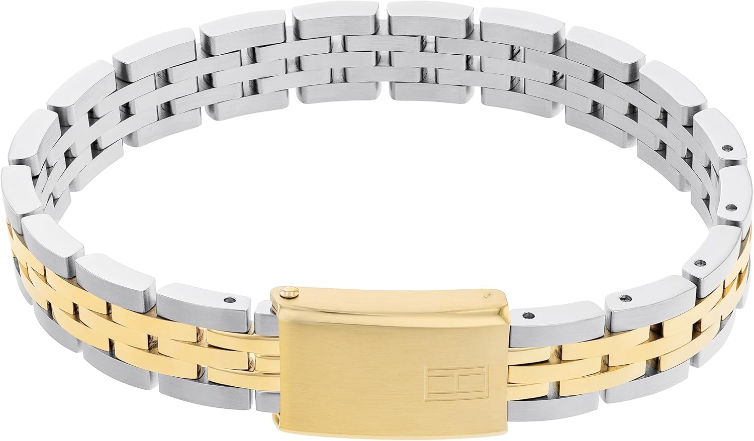 Tommy Hilfiger Mens Jewelry | Dressy Link Bracelet | Perfect for Special Occasions and Everyday Style