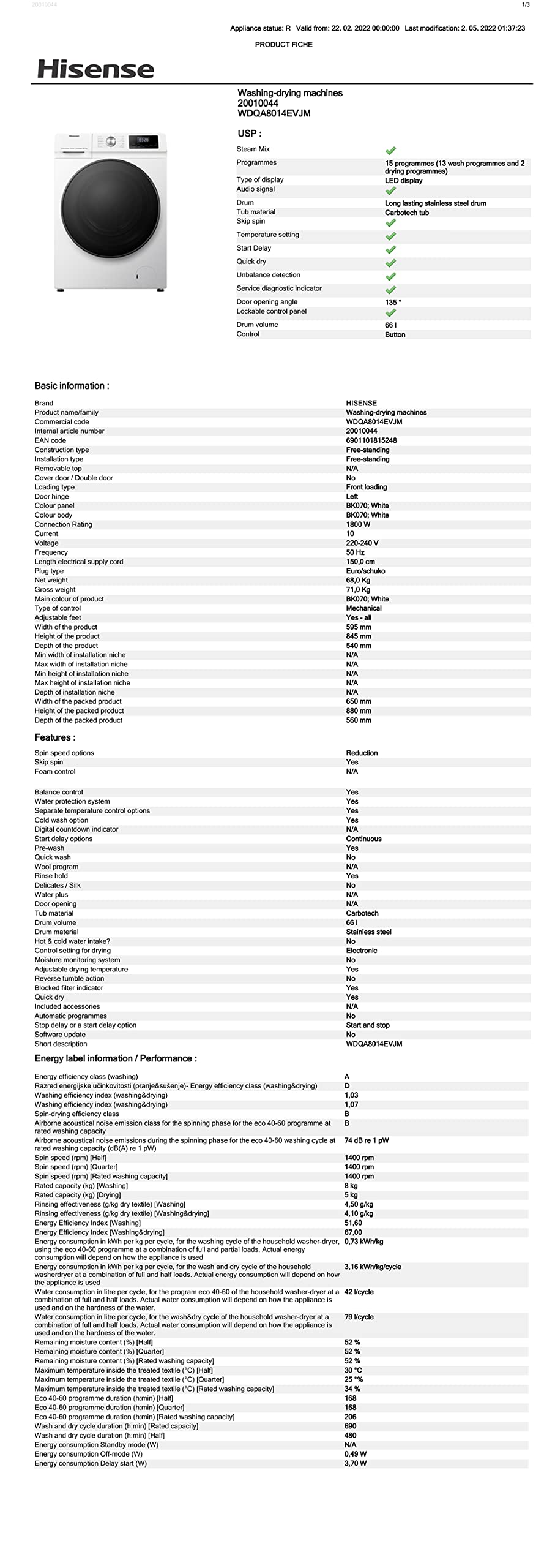 Amazon.co.uk Best Sellers The most popular items in Large Appliances