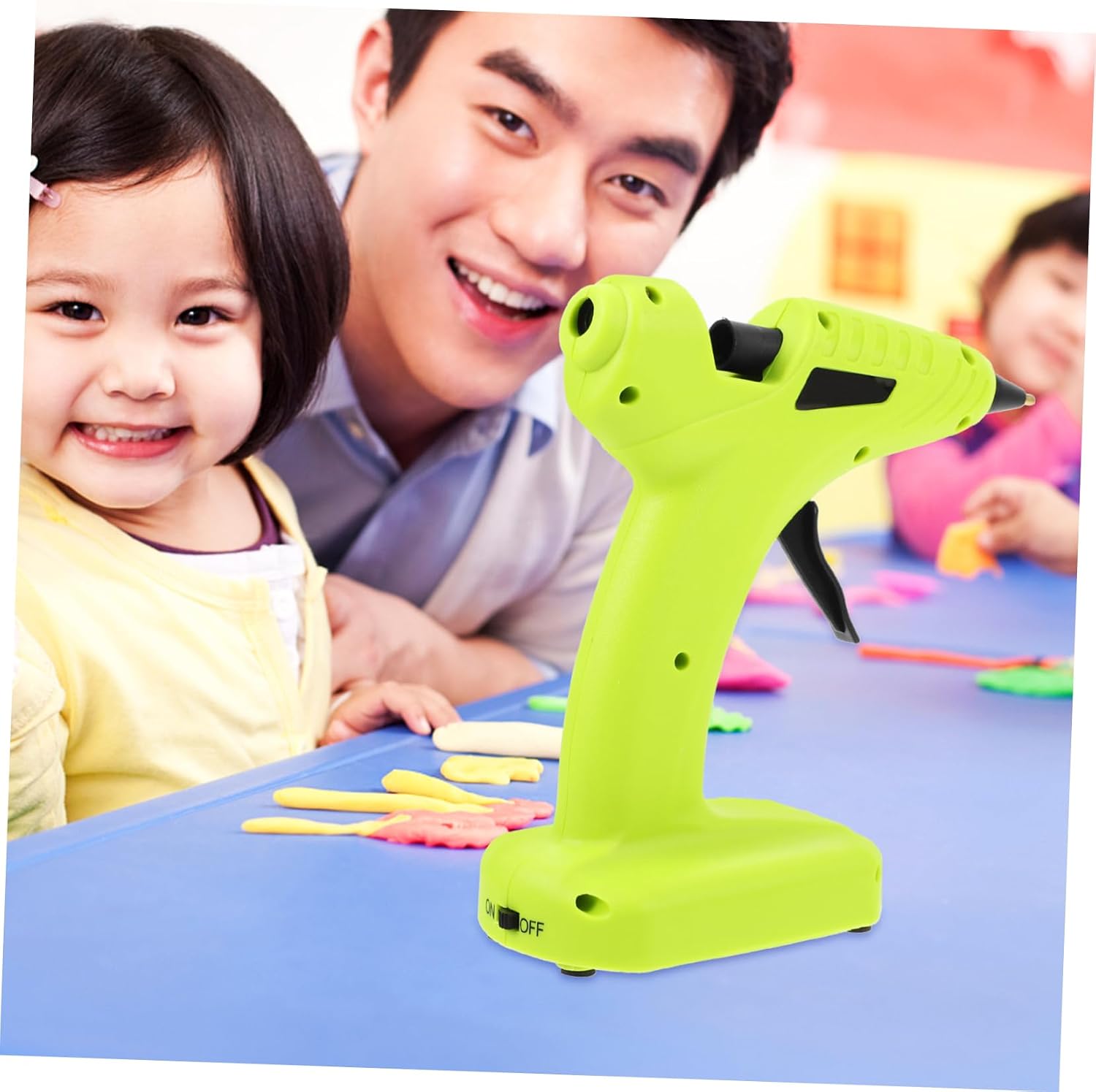 VILLCASE Hot Glue Gun Cordless Glue Gun for Diy Craft Repair Quick Heating Strong Adhesion