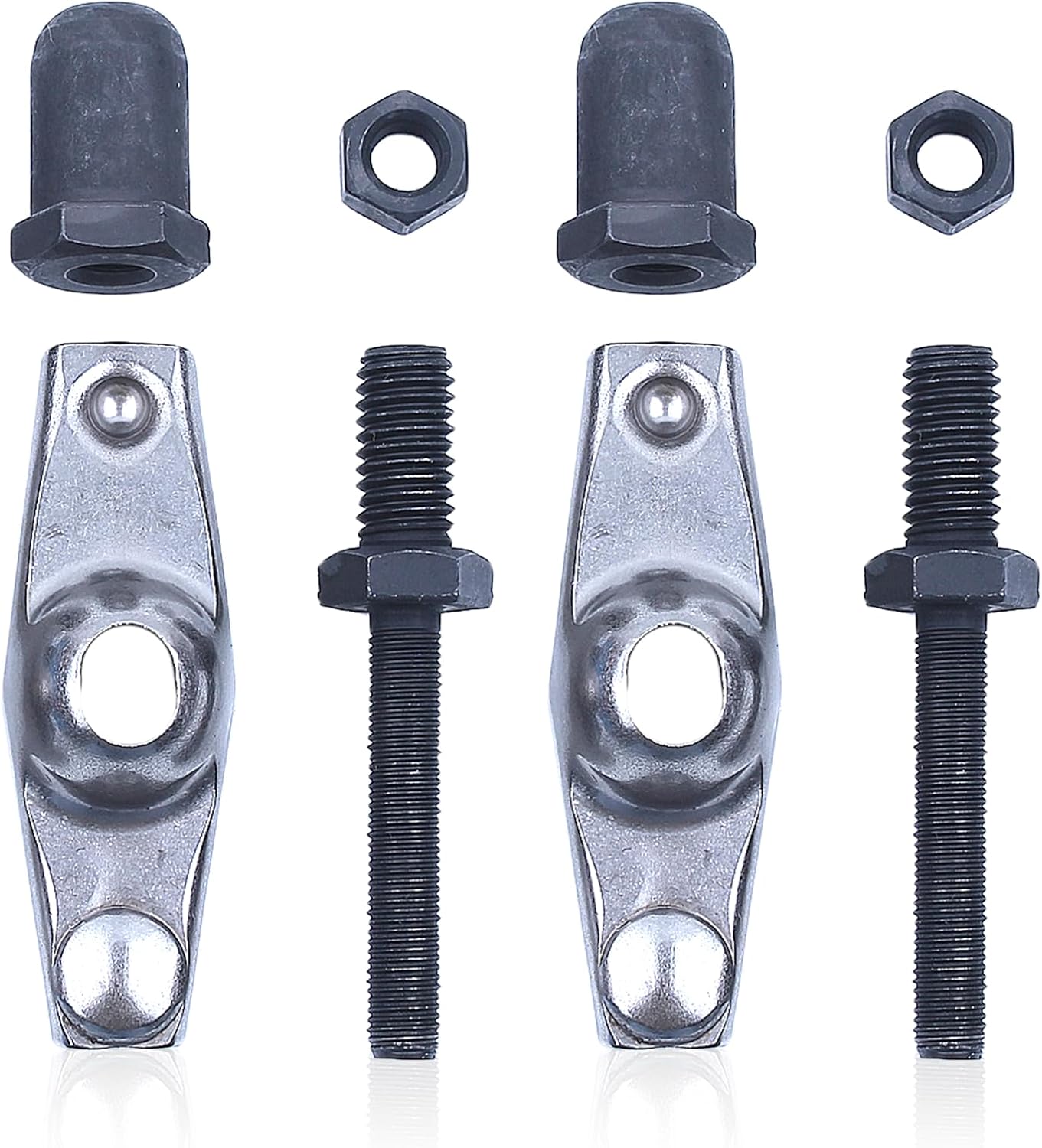 HAISHINE Valve Lifter Rocker Arm Stud Nuts Set for Honda GX160 GX200 GX 160 200 168F 5.5HP 6.5HP 2KW-3WK Engine Motor Generator