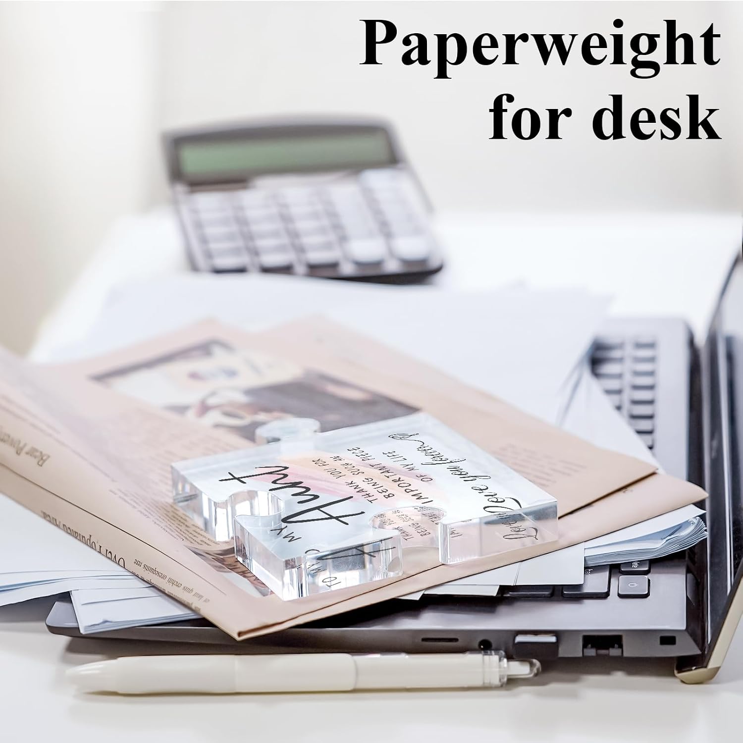 Acrylic Puzzle Desk ⁢Decorations: Tested for unique Aunt Gifts in Birthday & Christmas