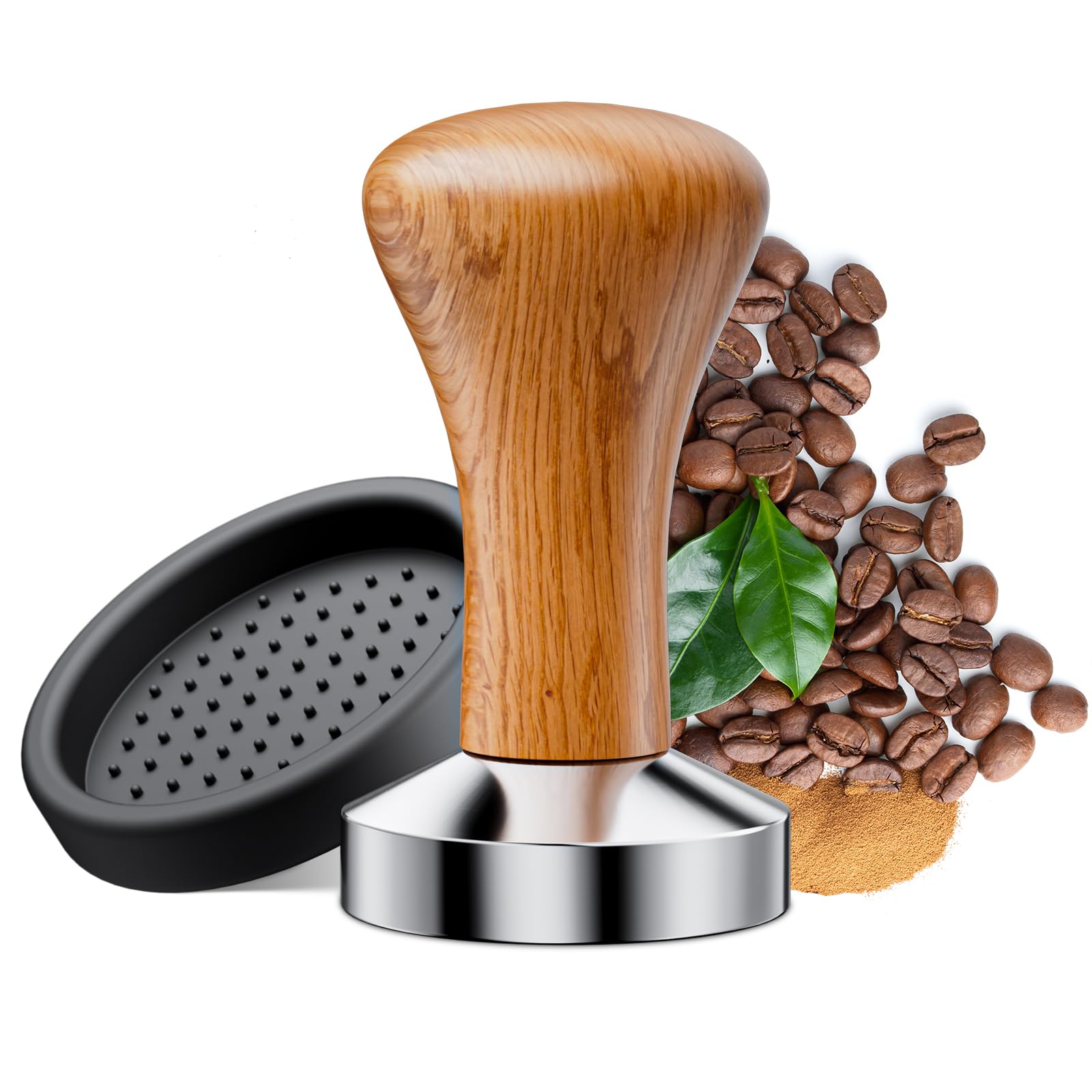 NEUTYPECHIC Coffee Powder dispenser51mm 51mm Tamper, Aluminium
