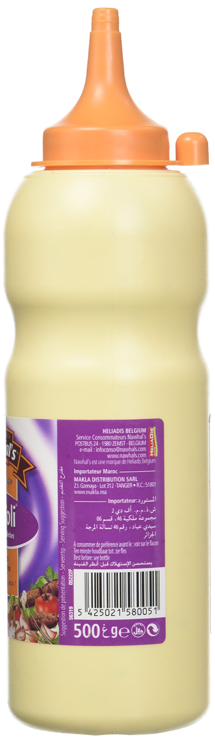 NAWHAL'S Pita Kebab Pitaioli 500 ml - Lot de 6