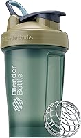 Vista 15 de BlenderBottle Classic V2 - Botella mezcladora perfecta para batidos de proteínas y preentrenamiento, 4 onzas, color marrón completo