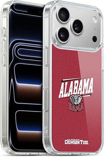 Miniatura 129 de Head Case Designs Funda de gel con logotipo oficial de la Universidad de Alabama UA [protección de grado militar] compatible con Apple iPhone 11