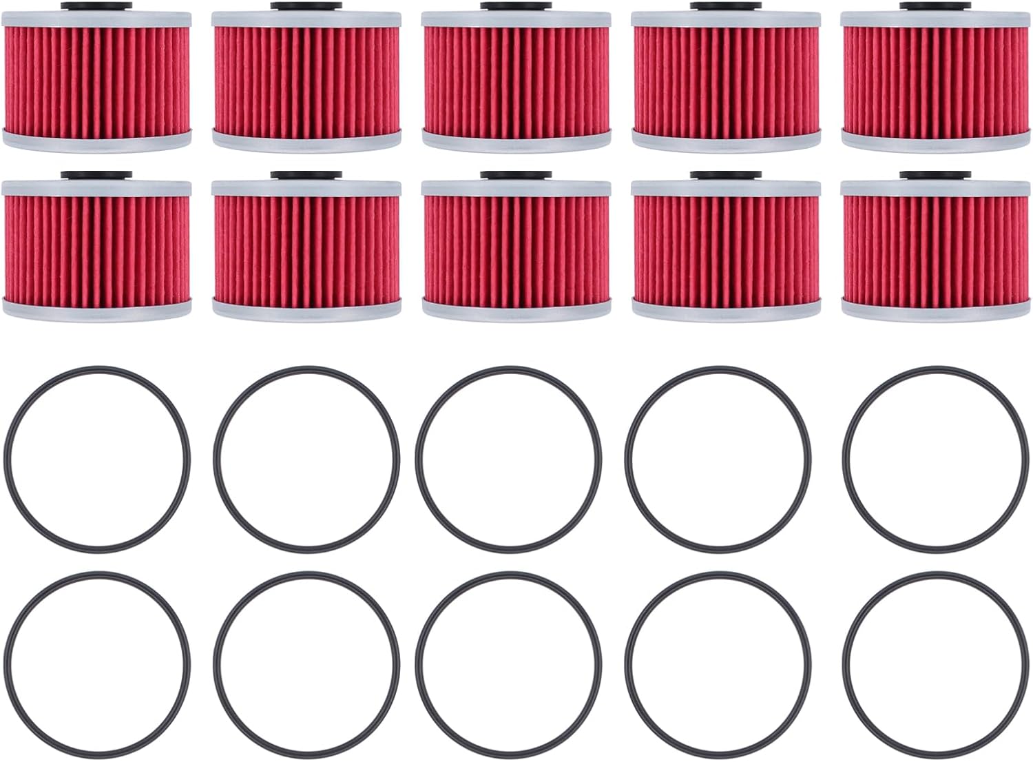 ApplianPar HF112 Oil Filter for Kawasaki KFX450R KLX110 KLX125 KLX140 KLX250 KLX300 Polaris Outlaw 500 for Honda XR 250 350 400 600 650 CB300F