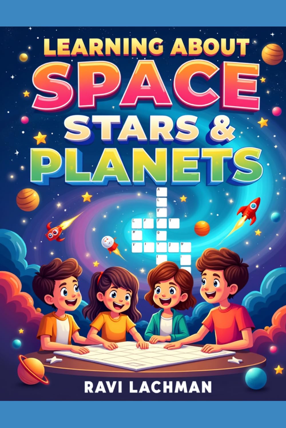 Learning about space stars planets crossword puzzles