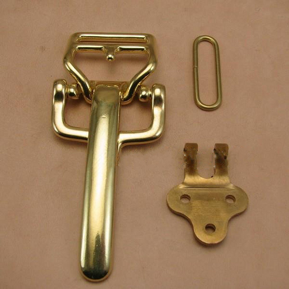 Buy WellieSTR DIY Leathercraft Hardware Solid Brass American Western