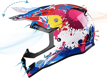 Amazon.com: GLX GX623 Youth ATV/Dirt Bike Helmet Combo - Graffiti Amazon.com: GLX GX623 Youth ATV/Dirt Bike Helmet Combo - Graffiti