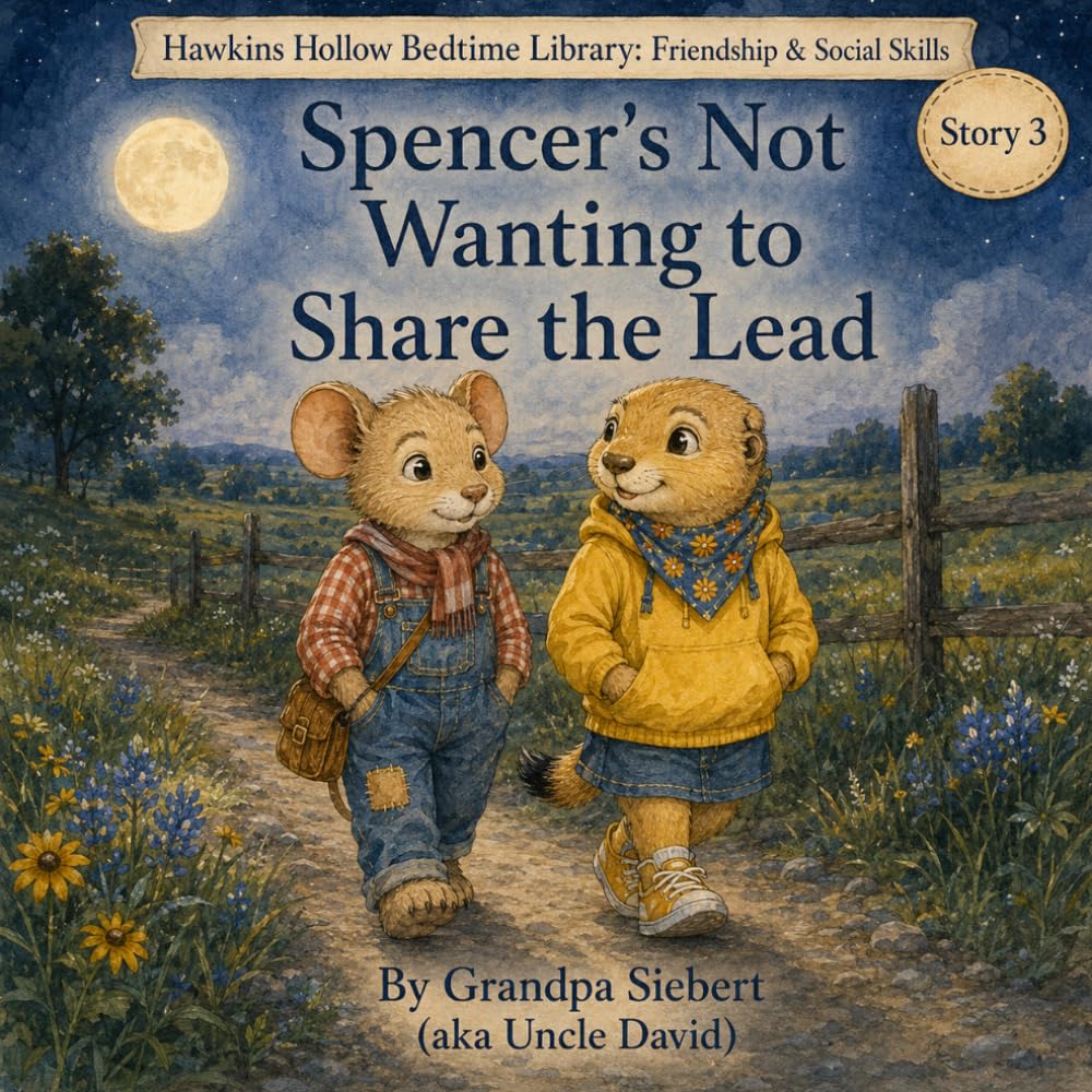Spencer's Not Wanting to Share the Lead (Hawkins Hollow Bedtime Library)
