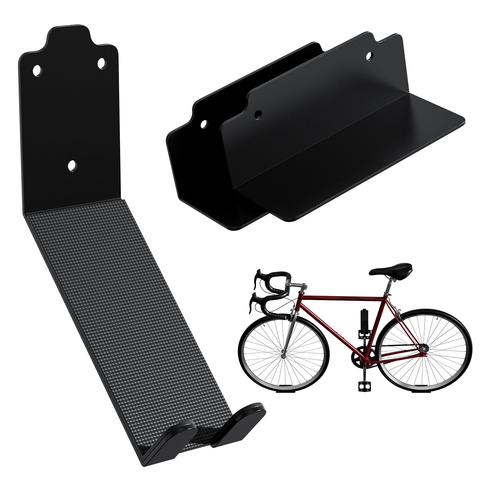 Amazon.com: JNIHEEP Bike Pedal Hanger Wall Mount, Heavy Duty Indoor ...