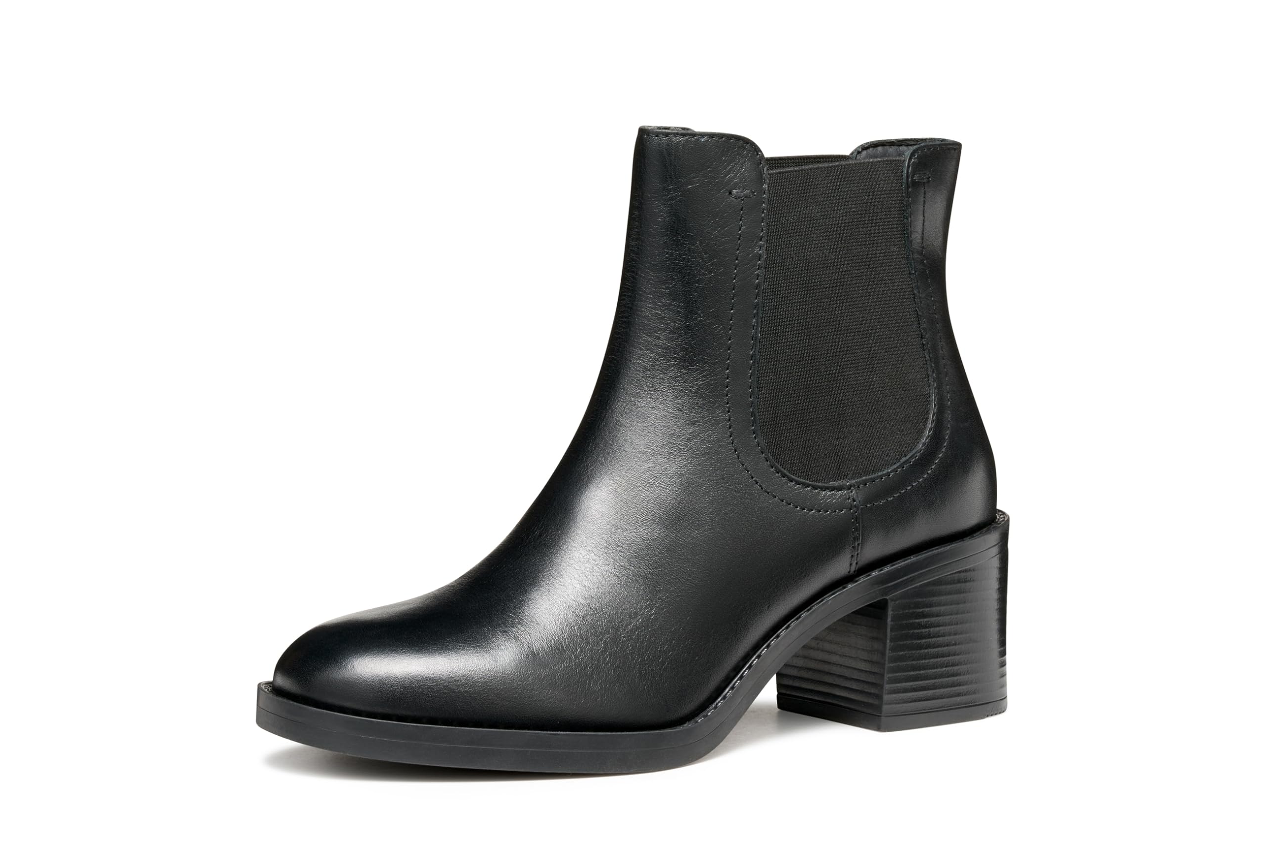 Geox Womens Dserilda60 Ankle Boot, Black, 2.5 UK