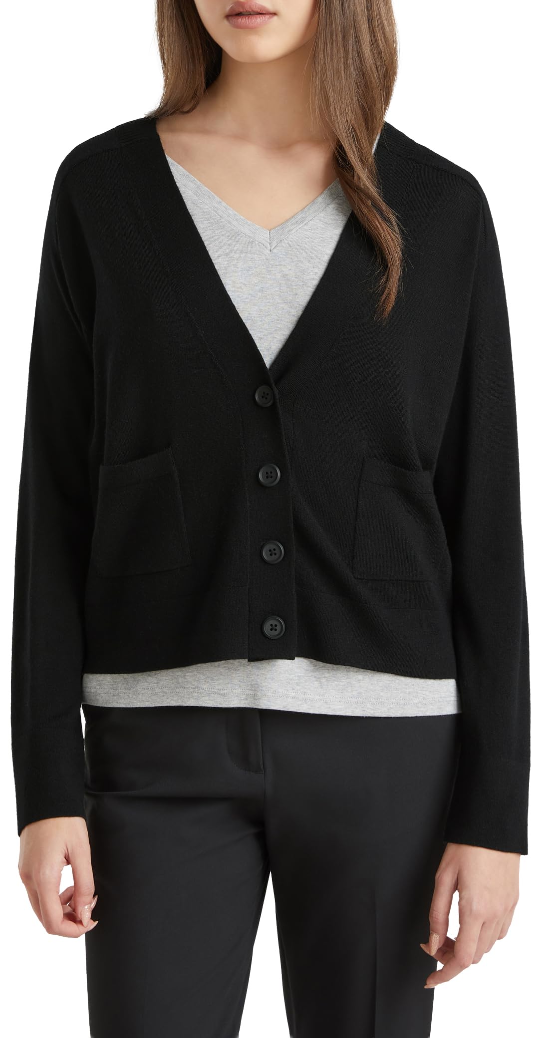 United Colors of Benetton Cardigan m/l, Black, M