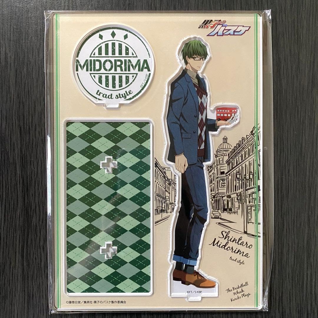 黒子のバスケ キャラポップストア アクリルスタンド 緑間真太郎 trad 黒子のバスケ アクリルスタンド 緑間真太郎（キャラポップストア