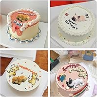 Vista 4 de Molde de silicona para perro dormido, Corgi, Bulldog Francés, para pasta de goma, azúcar, caramelo de chocolate, decoración de tartas, juego de 4