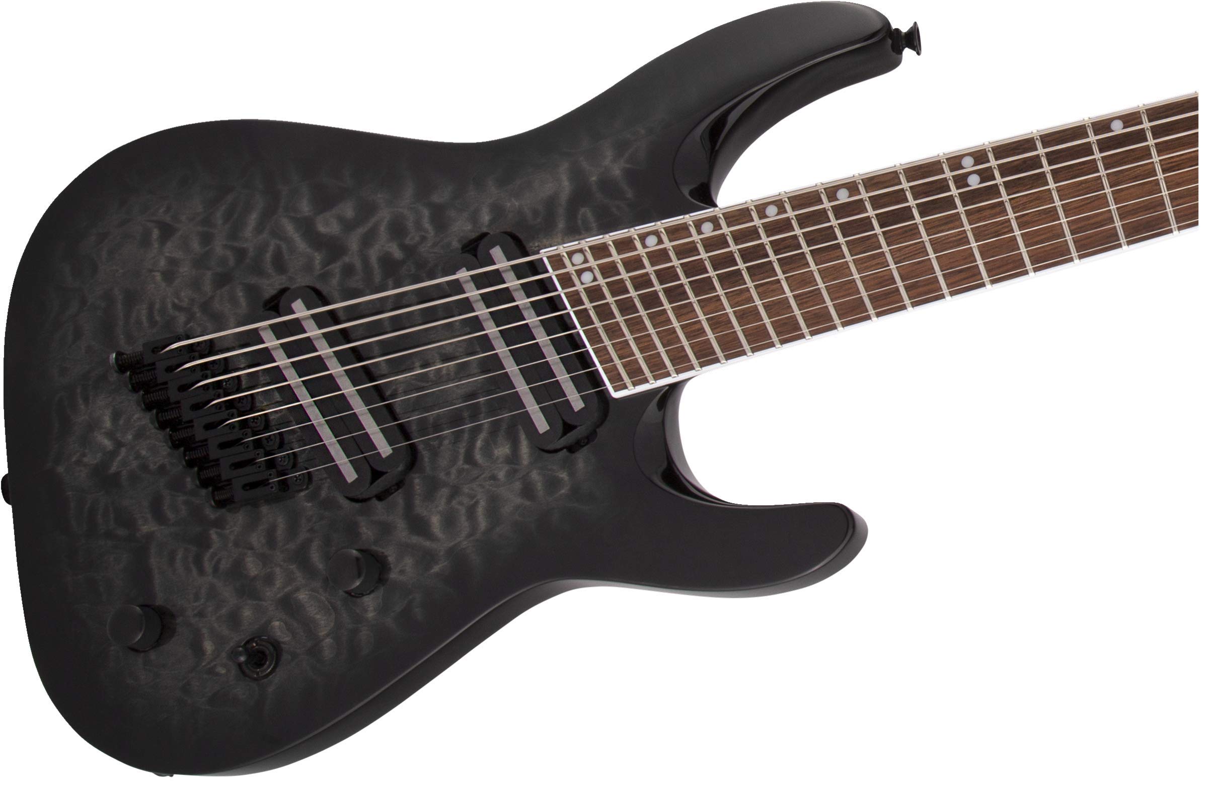 Amazon.com: Jackson X Series Soloist SLATX8Q - Trans Black Burst