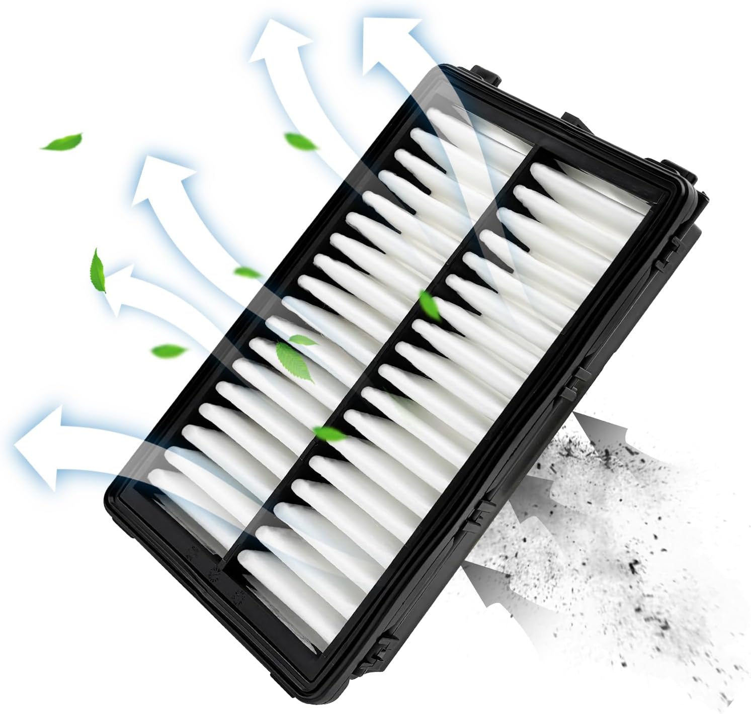 Capume Engine Air Filter Fits for Sorento 2021-2025 2026, K5 2021-2026, Sonata 2020-2026, Santa Fe 2021-2026, Santa Cruz Tucson Carnival 2022-2026, Sportage 2023-2026, 28113-L1000, 28113N9000