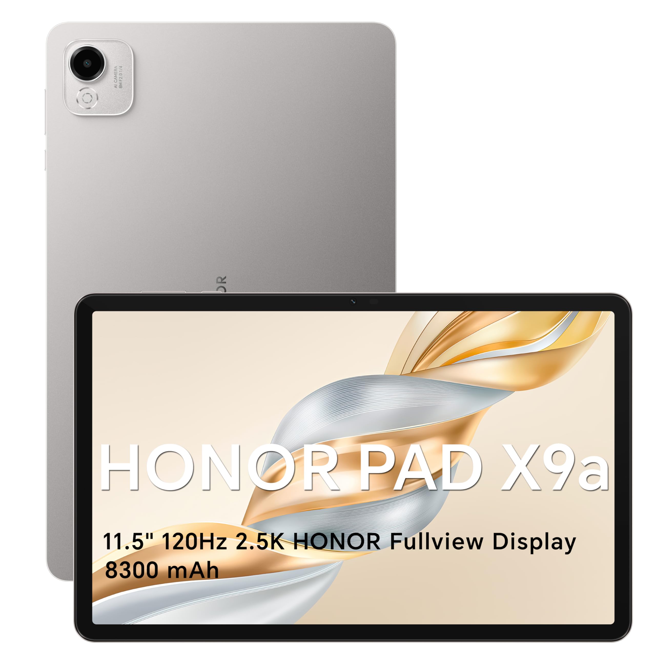 HONOR Pad X9a Android 15 Tablet, 6GB/128GB Memory, Wi-Fi, 11.5