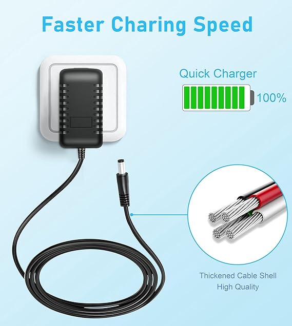 AC/DC Adapter Charger Compatible with RCBS 98923 98920 Chargemaster 1500 Combo Powder Scale