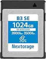 Nextorage B3 SE 256GB メモリーカード CFexpress™ 4.0 Type Bメモリーカード「NX-B3AEシリーズ」および