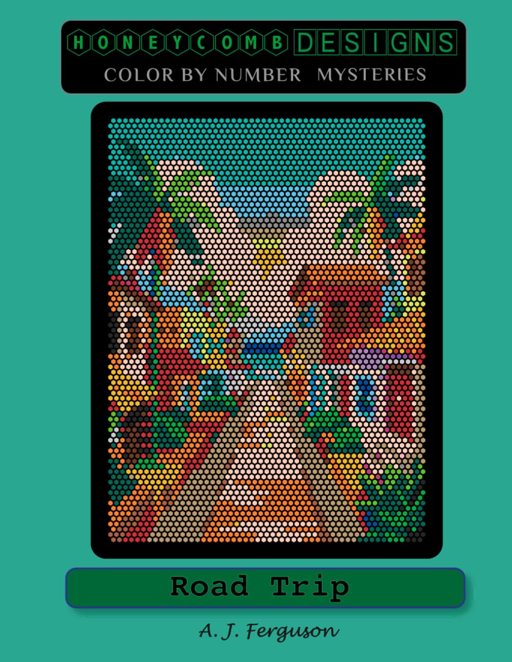 Road Trip Color by Number Book - Standard paper