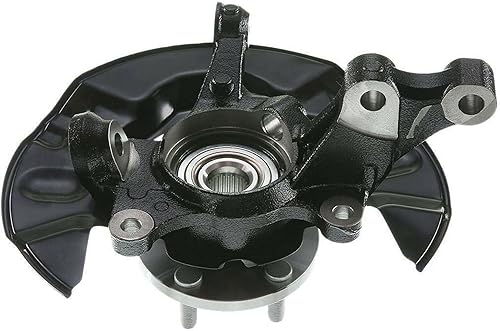 Miniatura 7 de Par de cojinetes de rueda delantera izquierda y derecha Buje de dirección nudillo Asamblea para Toyota Corolla L4 1.8L Sedan 698-389 2005 2006 2007