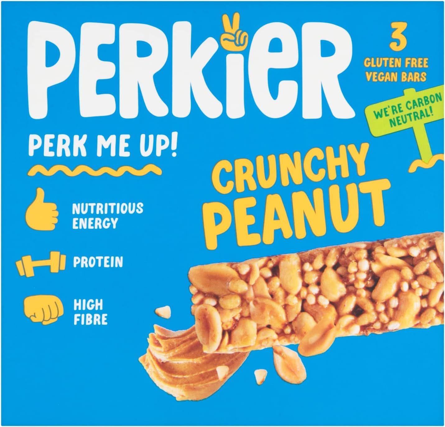 Perk!Er Peanut Quinoa Bar 3 Bars